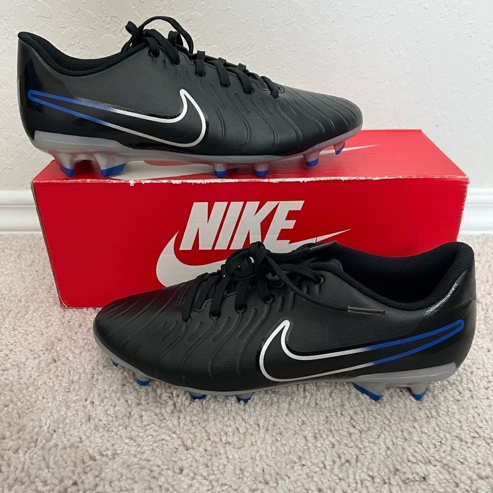 Nike Tiempo Legend 10 Club FG/MG Black Hyper Royal
